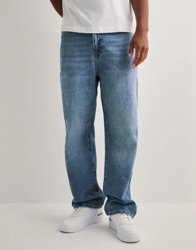 Que Sera Sera Luke Loose denim Loose fit jeans Blå Que Sera Sera Luke Loose denim Loose fit jeans Blå
