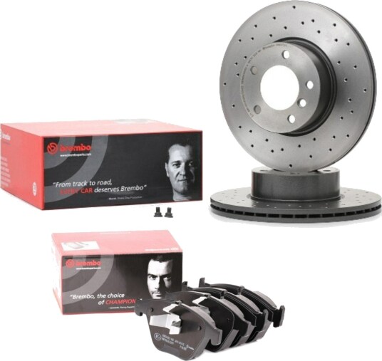 Bremseskiver og -klosser BREMBO BRB3405N0495