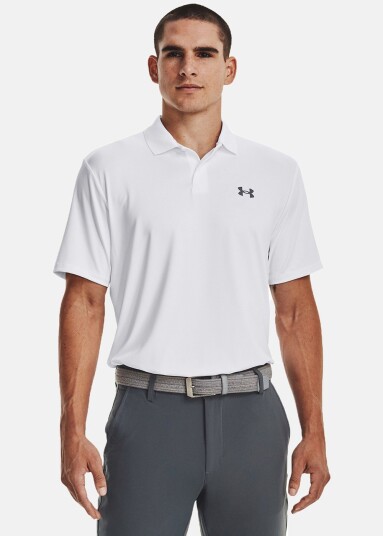 Ua Matchplay Polo White 3xl  Piketrøyer