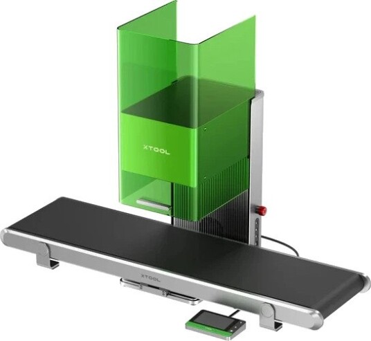 xTool F1 Ultra med Conveyor
