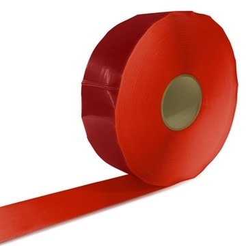 Gulvtape  Denfoil Line Marking  75 mm x 30 m  Rød farge   