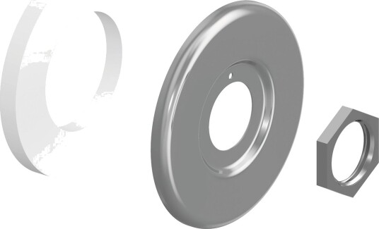 Uponor Rosett Med Mutter 1 2 Tommer X70mm Krom
