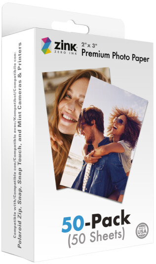Polaroid - Zink Media 2x3" - 50 Pack Polaroid - Zink Media 2x3" - 50 Pack