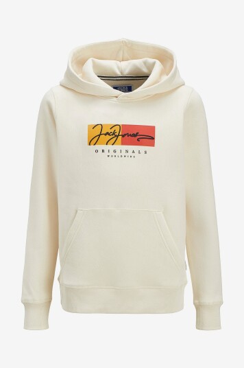 Jack & Jones Junior Hettegenser jorFrederiksberg Box Hvit