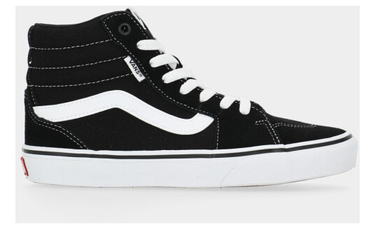 Vans Wm Filmore Hi (Suede/Canvas)black/White 36.5 (Us 6.5) Sneakers