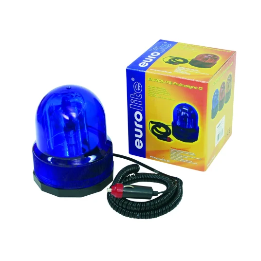EuroLite Police Beacon Col-1221, Blå, 12v/21w EuroLite Police Beacon Col-1221, Blå, 12v/21w