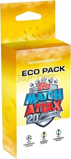 Topps Match Attax UEFA Club Competitions Eco Pack Samlekort