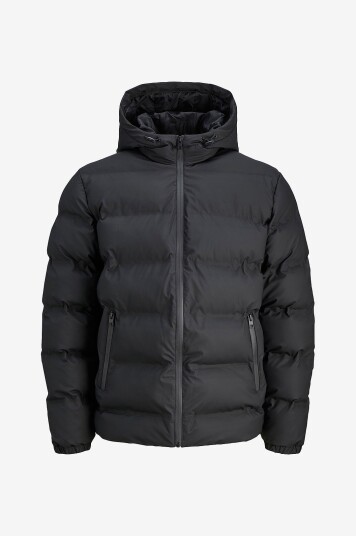 Jack & Jones Plus  Pufferjakke jjElements PU Puffer SN Svart