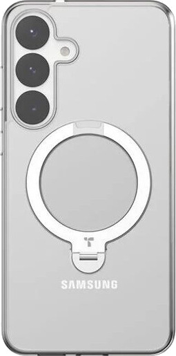 Torras Ostand Spin Series phone case for Samsung S25 transparent