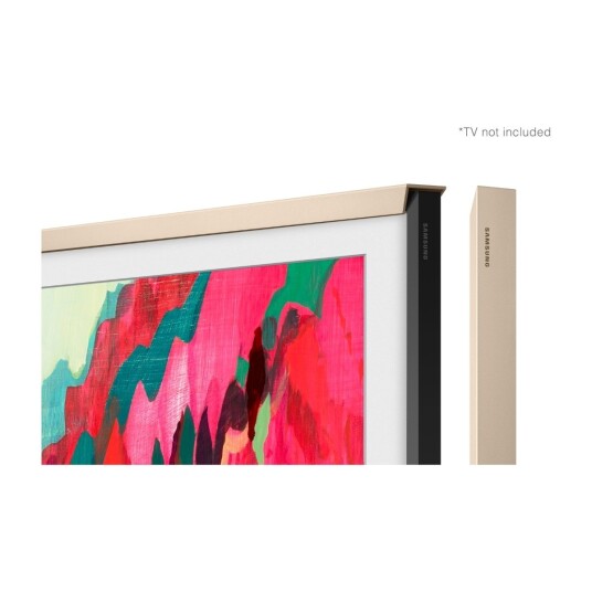 Samsung The Frame Pro 2025 / The Frame 2021 2025 85" ramme Sand Gold Samsung The Frame Pro 2025 / The Frame 2021 2025 85" ramme Sand Gold
