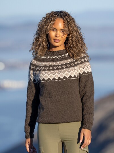 Viking Garn 2524 1a Fjellbris genser