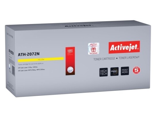 Activejet Ath-2072N 700 Sider Gult 1 Stykker