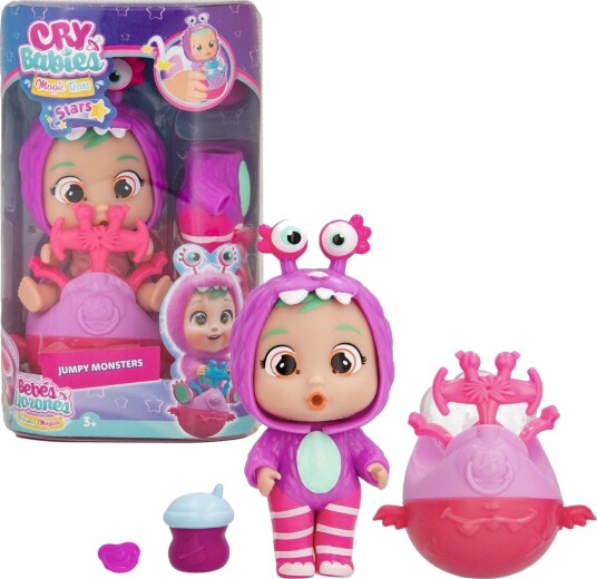 IMC Toys Cry Babies Magic Tears Stars Jumpy Monsters Dukke 7 Deler Fra 3 år