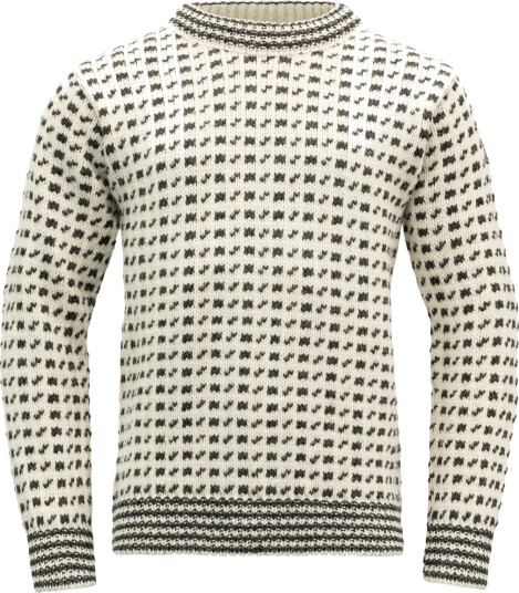 Devold Original Islender Crew Neck A/Offwhite/Anth XL