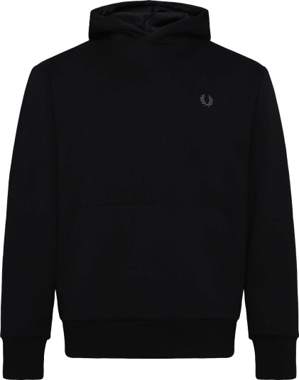 Fred Perry Reflective Hooded Sweatshirt Black M Fred Perry Reflective Hooded Sweatshirt Black M