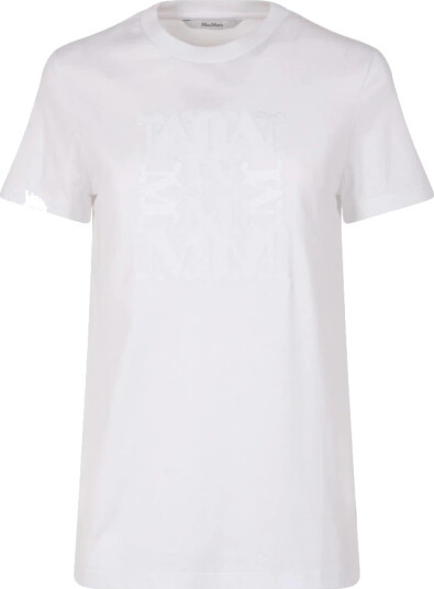 Max Mara Dame Topper Hvit L, Max Mara Dame Topper Hvit L,