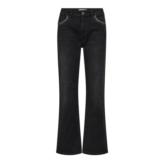 MOS Mosh Dame Jeans Grå W26,