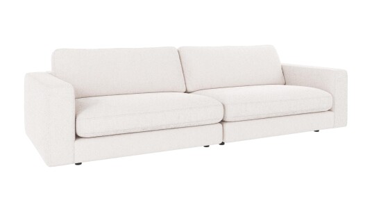 Rowico Home Duncan 3 seters sofa Hvit Alice 101 258 x 103 x 78 cm Hvit