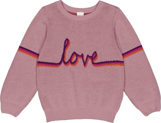 Freds World Genser   Strikk   Jacquard   Rosa Haze   Freds World   4 år 104   Genser