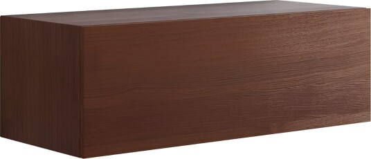Dansani Calidris Glatt Skap 1 Skuff D50cm Rødbrun eik / 120cm 40cm