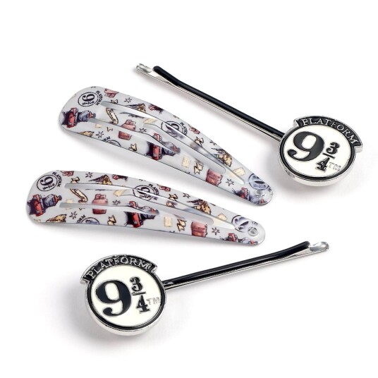 Harry Potter Hårspenner Platform 9 3/4 4-pk -  - Voksen - Metall