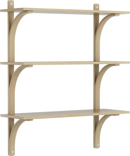 Levi Vegghylle 90 cm Medium Messing / Hvitpigmentert Ask