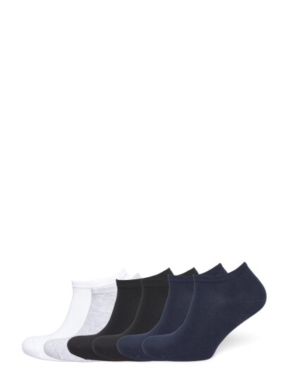 Björn Borg Essential Ankle Sock 6P Multi/patterned 43 46