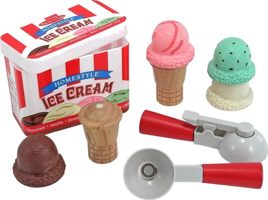 Melissa & Doug Scoop & Stack Magnetiske Iskremballer Melissa & Doug Scoop & Stack Magnetiske Iskremballer
