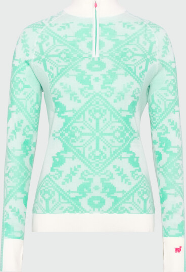 Kari Traa Women"s Saga Half Zip Jelly Mint S Kari Traa Women"s Saga Half Zip Jelly Mint S