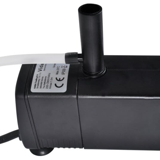 Vidaxl Filterpumpe Akvarium Aktivt Kull 600 L/ T Vidaxl Filterpumpe Akvarium Aktivt Kull 600 L/ T