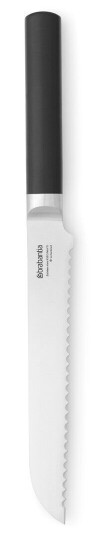 Brabantia Profile brødkniv 35 cm Svart-rustfritt stål
