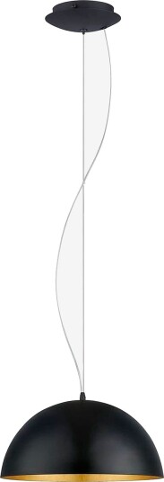 EGLO Takpendel Gaetano 1 Ø380 Mm Svart Takpendler