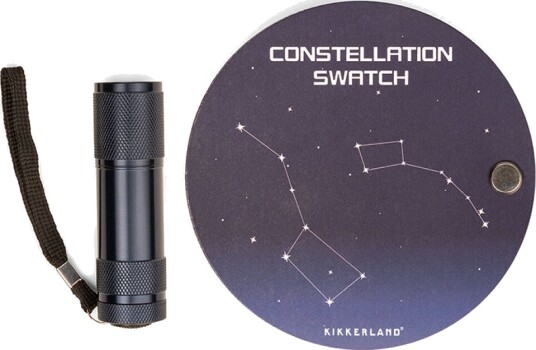 Kikkerland Constellation Swatch & UV-lommelykt - (GG275) Kikkerland Constellation Swatch & UV-lommelykt - (GG275)