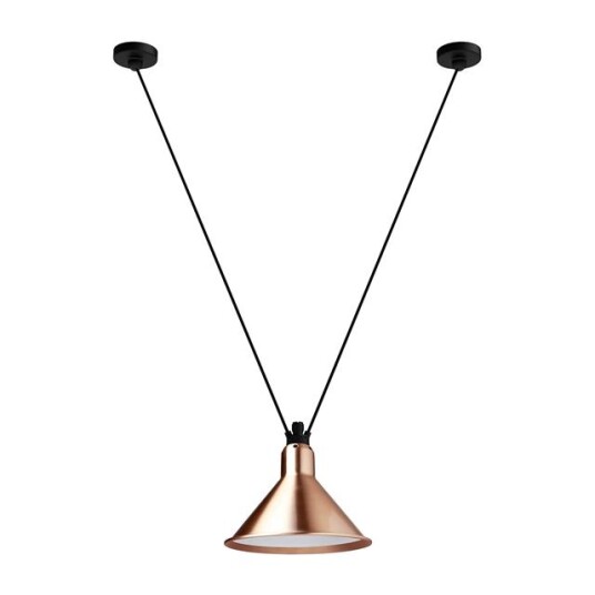 Lampe Gras N323 L Konisk Taklampe Kobber/Hvit Lampe Gras N323 L Konisk Taklampe Kobber/Hvit