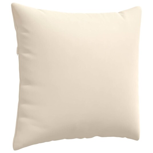 Sofaputer 2 pcs Beige 45 x 45 cm stoff