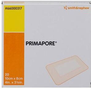Primapore 10 x 8 cm   20 stk