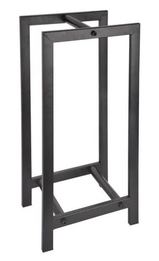 Esschert Design vedstativ - sort