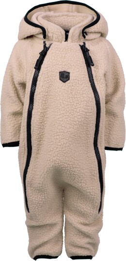 Lindberg Ramund Fleecedress, Beige, 86