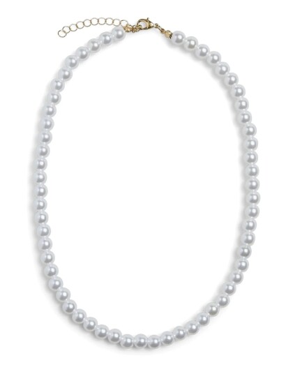 Pieces Pcgilli A Necklace White ONE SIZE Pieces Pcgilli A Necklace White ONE SIZE