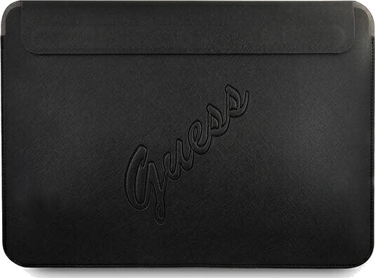 Guess Saffiano Script deksel for en 13" bærbar datamaskin svart