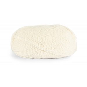 Dale Garn Baby Ull 0020 Ubleket Hvit Dale Garn Baby Ull 0020 Ubleket Hvit