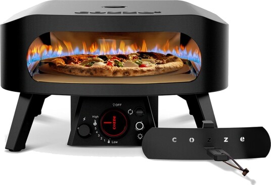 COZZE® 13" PIZZAOVN ROTATE BLACK EDITION GAS COZZE® 13" PIZZAOVN ROTATE BLACK EDITION GAS
