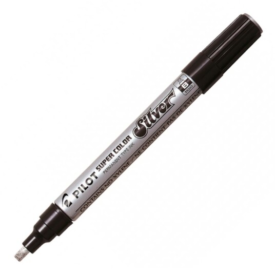 Pilot Super Color Marker Broad Silver Pilot Super Color Marker Broad Silver