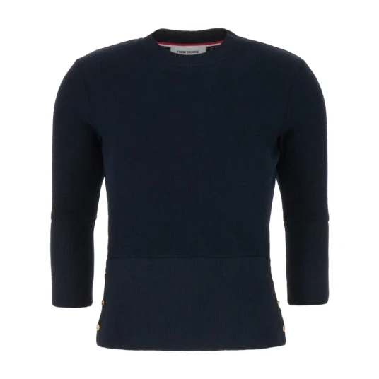 Thom Browne Dame Strikkevarer Blå 2XS Thom Browne Dame Strikkevarer Blå 2XS