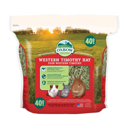 Oxbow Western Timothy Hay (1.13 kg) Oxbow Western Timothy Hay (1.13 kg)