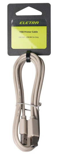 ELETRA SKRIVERKABEL USB-A - USB-B 1M