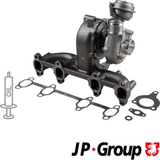 Turbolader JP GROUP 1117407800 Turbolader JP GROUP 1117407800