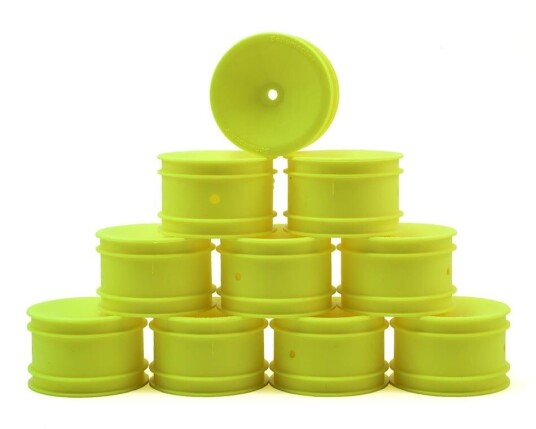 Schumacher U7461 Wheel Rear 4WD Neon Yellow 1/10 10
