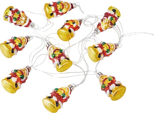 Markslöjd MIA Lysslynge 10 LED med nisser Flerfarget