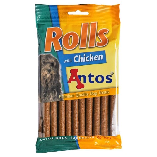 Antos Rolls Tyggepinner Kylling 20Stk
